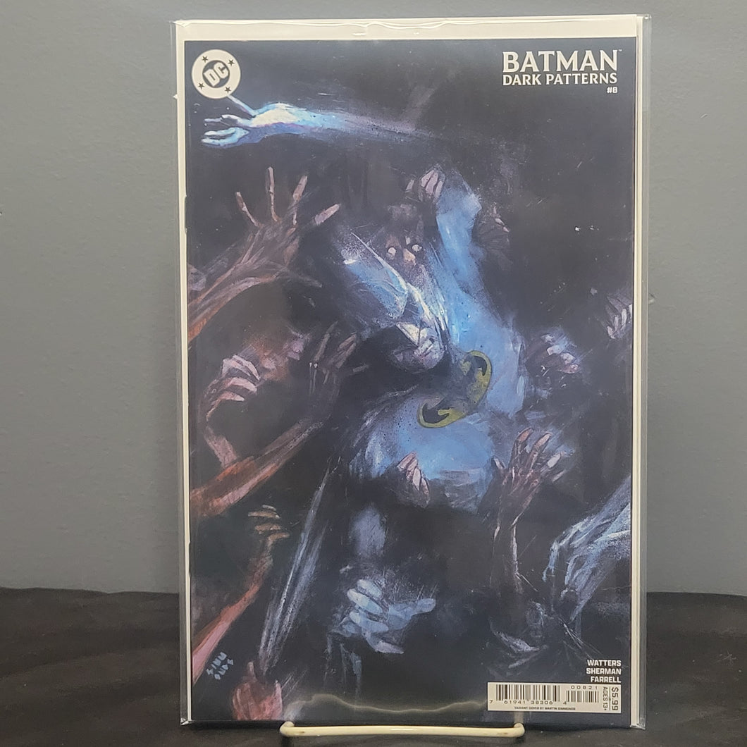 Batman Dark Patterns #8 Simmonds Variant