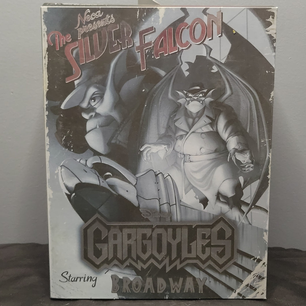 Gargoyles Broadway Silver Falcon Neca Action Figure