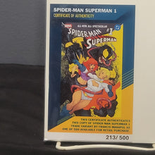 Load image into Gallery viewer, Spider-Man Superman #1 Manapul Variant
