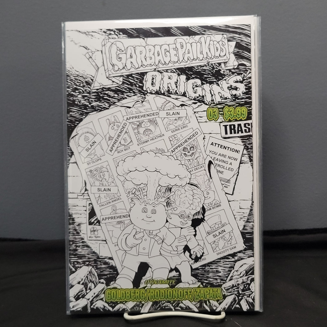 Garbage Pail Kids Origins #3 1:7 Haeser Variant