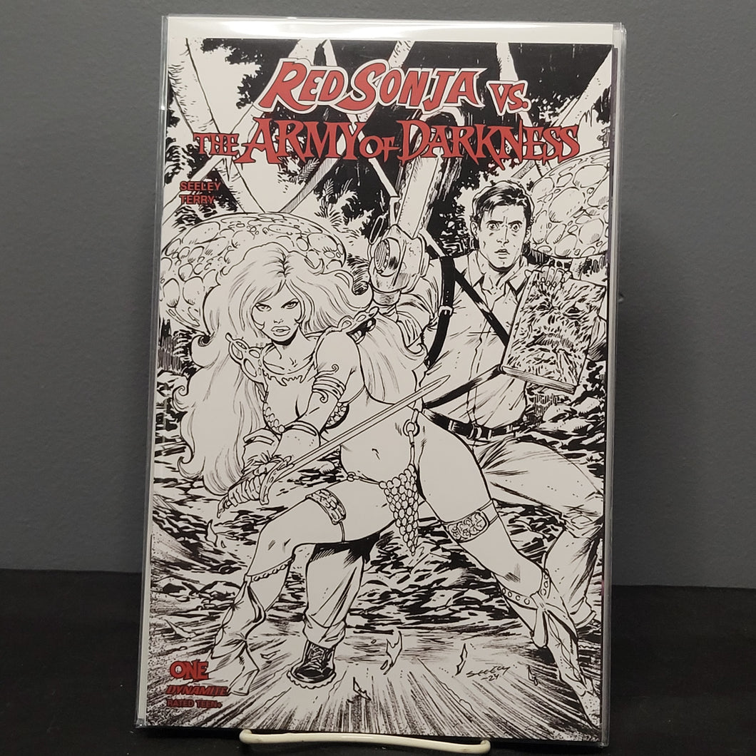 Red Sonja Vs The Army Of Darkness #1 1:20 Seely Variant
