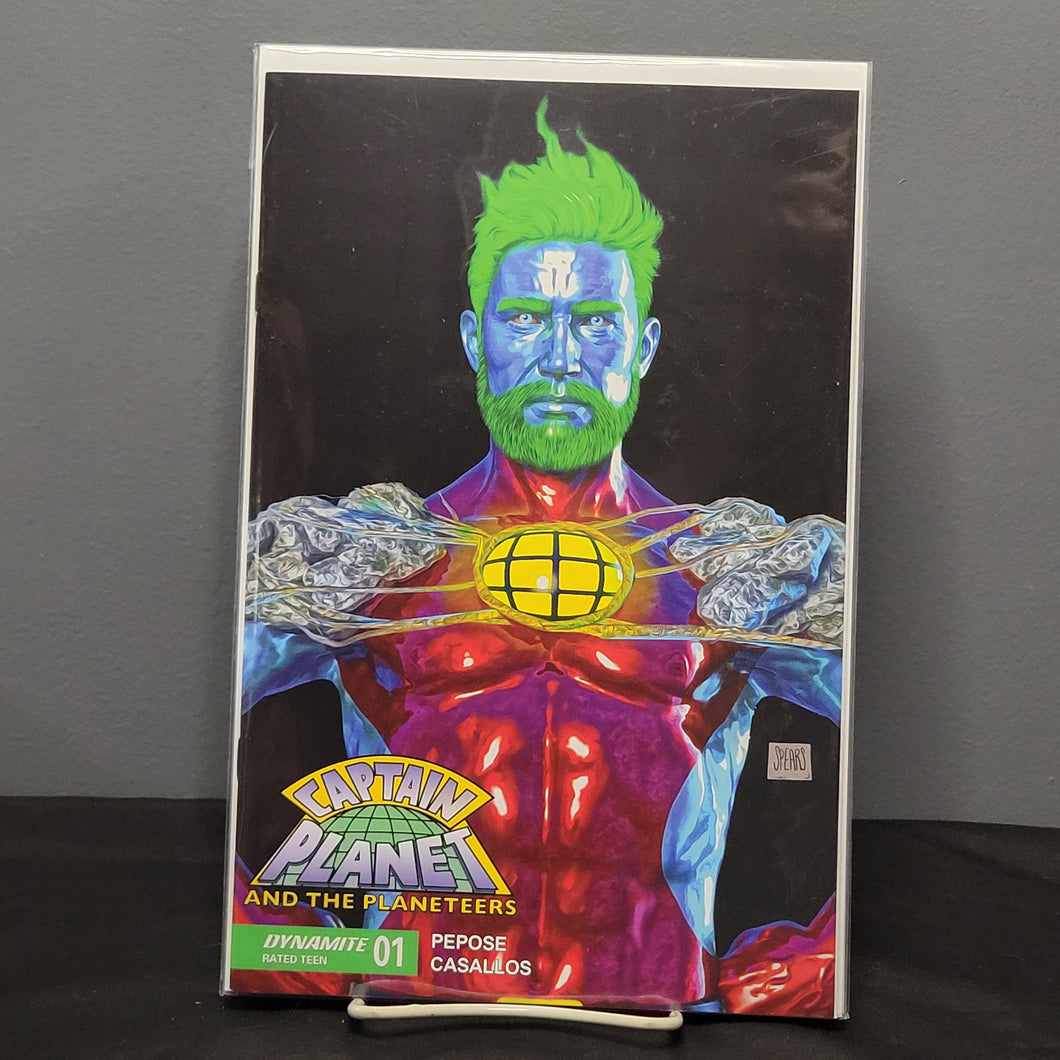 Captain Planet And The Planeteers #1 Black Spears Variant