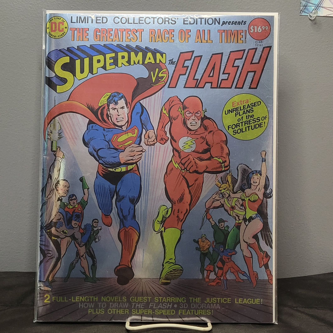 Limited Collectors Edition Presents Superman Vs Flash Facsimile Foil Edition