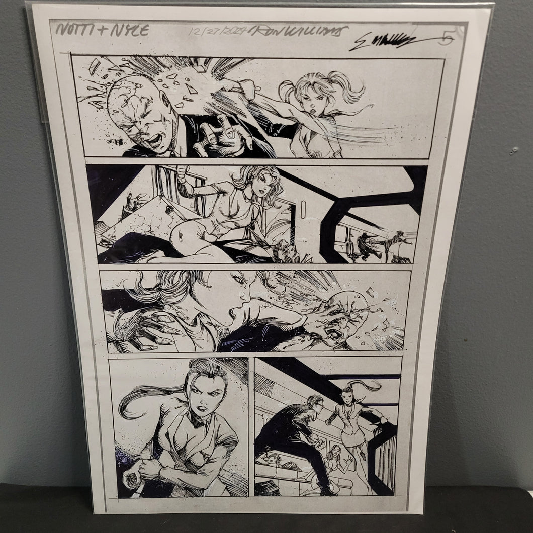 Notti & Nyce Ink Test OA by Manu Silva