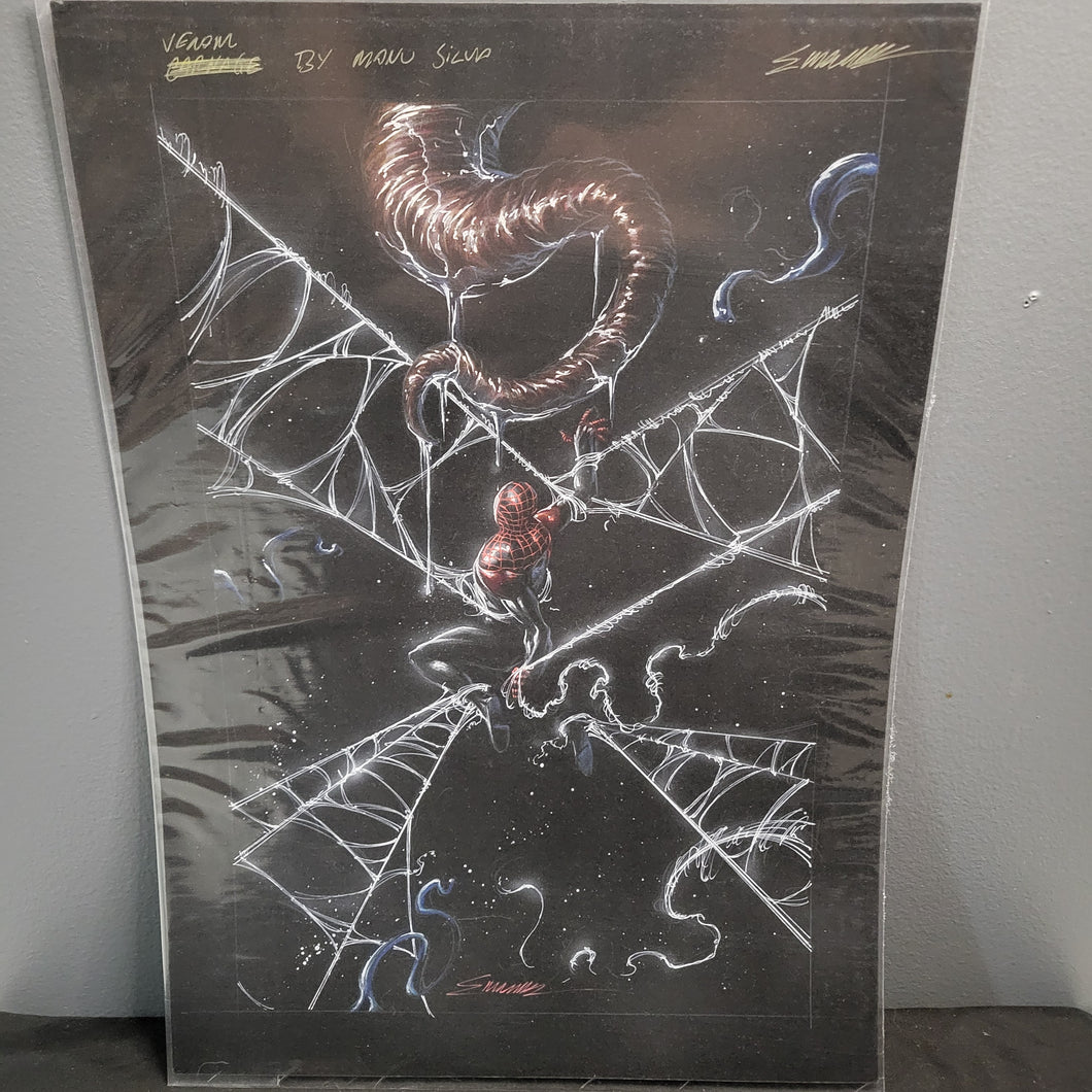 Venom Miles Morales OA by Manu Silva