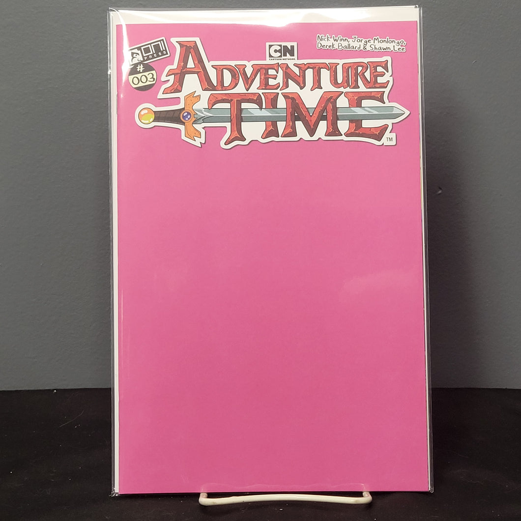 Adventure Time #3 Blank Variant