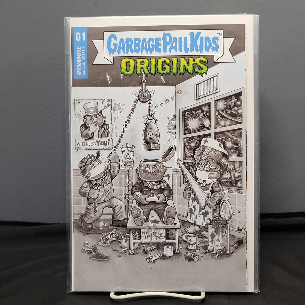 Garbage Pail Kids Origins #1 1:10 Bunk Variant