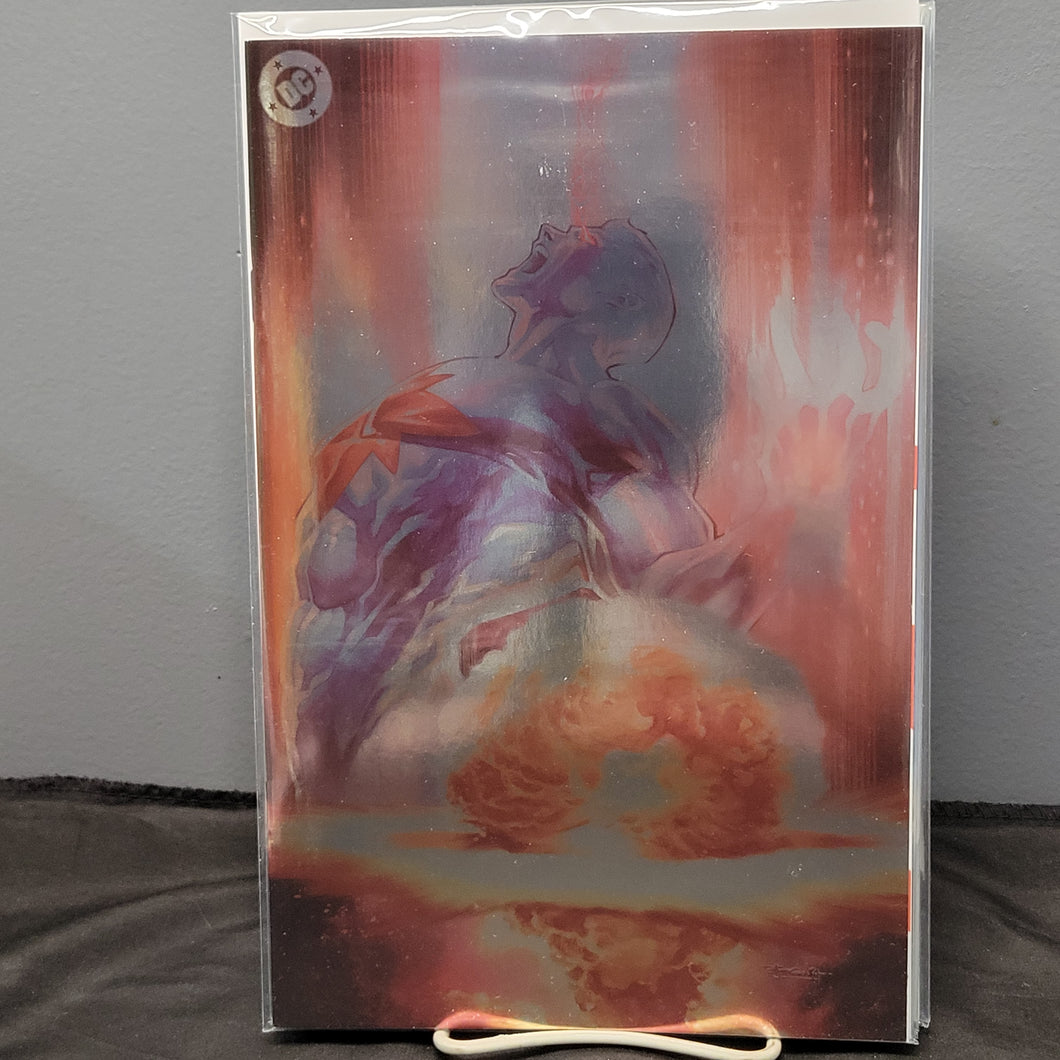 Justice League The Atom Project #1 Segovia Foil Variant
