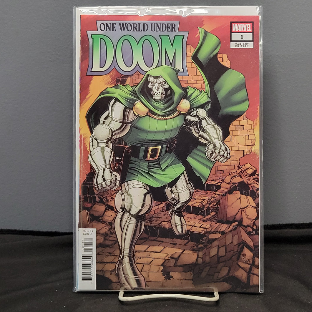 One World Under Doom #1 1:25 Bradshaw Variant