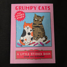 Load image into Gallery viewer, Grumpy Cats And Other Stuff Sticker Book By Charlotte Farmer
