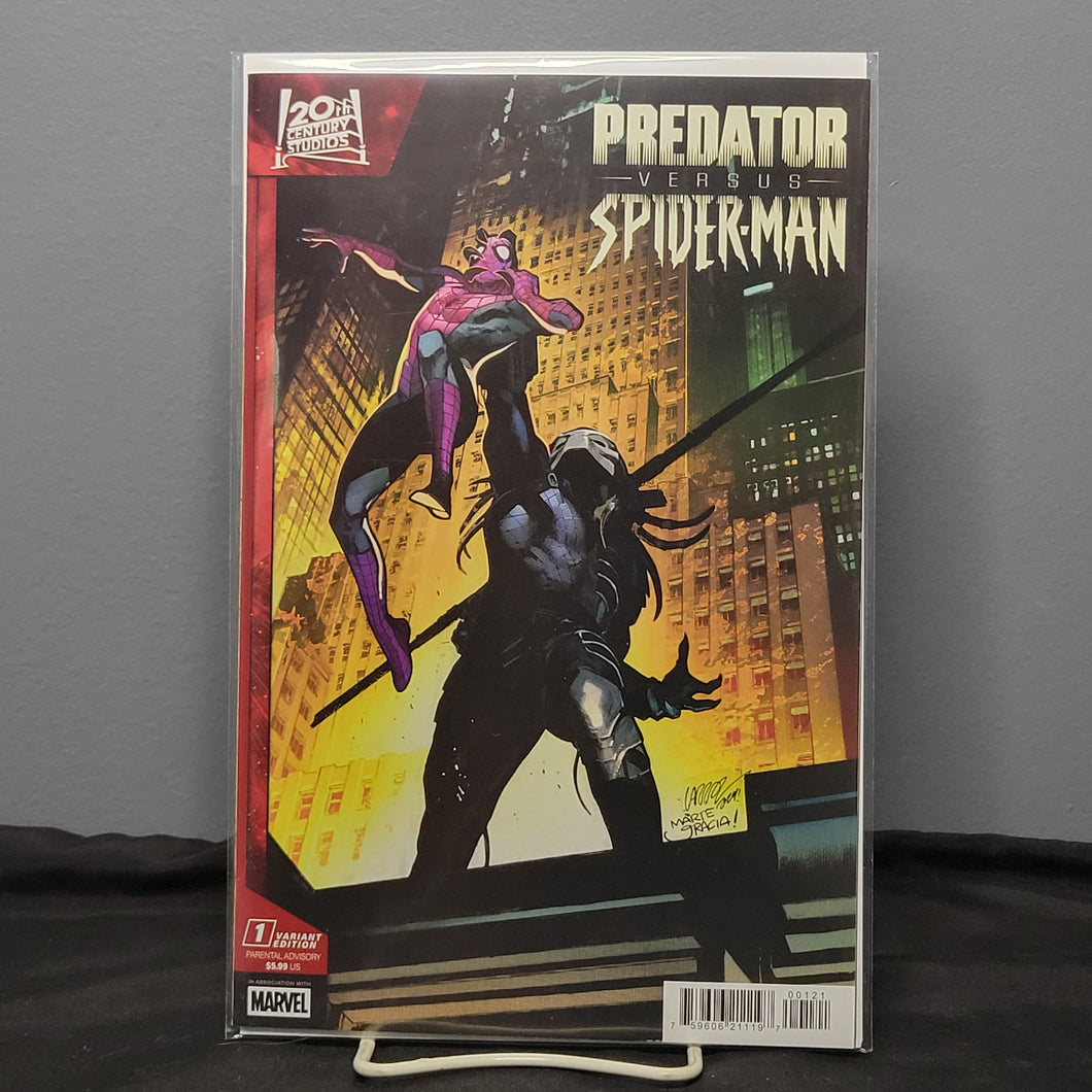 Predator Vs Spider-Man #1 Larraz Variant