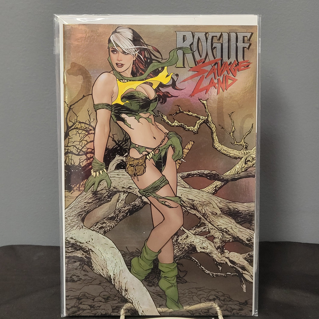 Rogue The Savage Land #1 Hughes Foil Variant