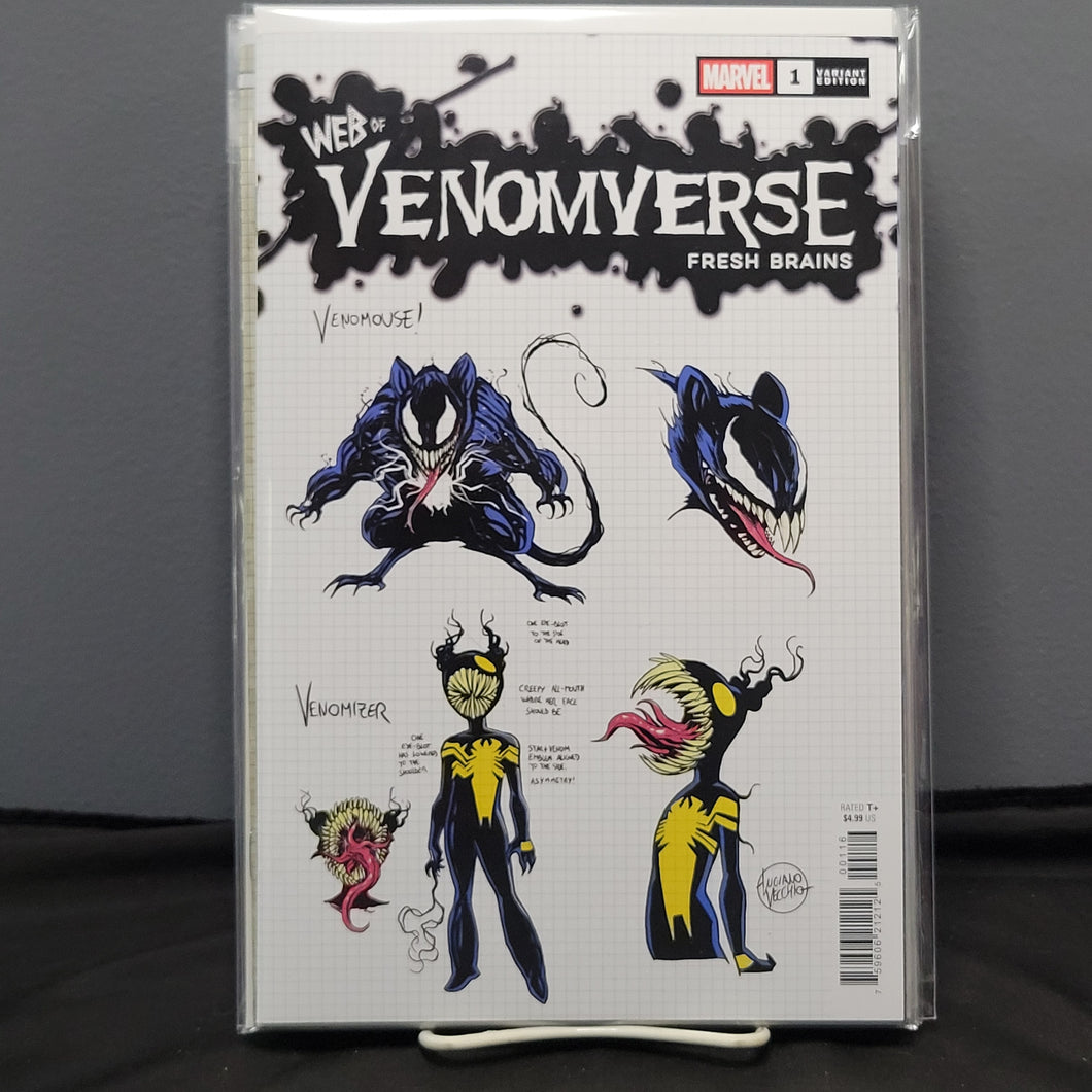 Web Of Venomverse Fresh Brains #1 1:10 Vecchio Variant