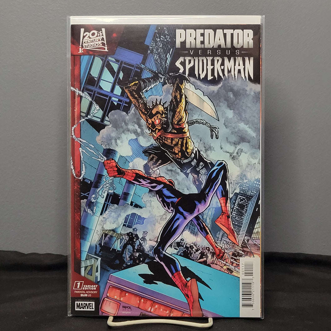 Predator Vs Spider-Man #1 1:25 Ramos Variant