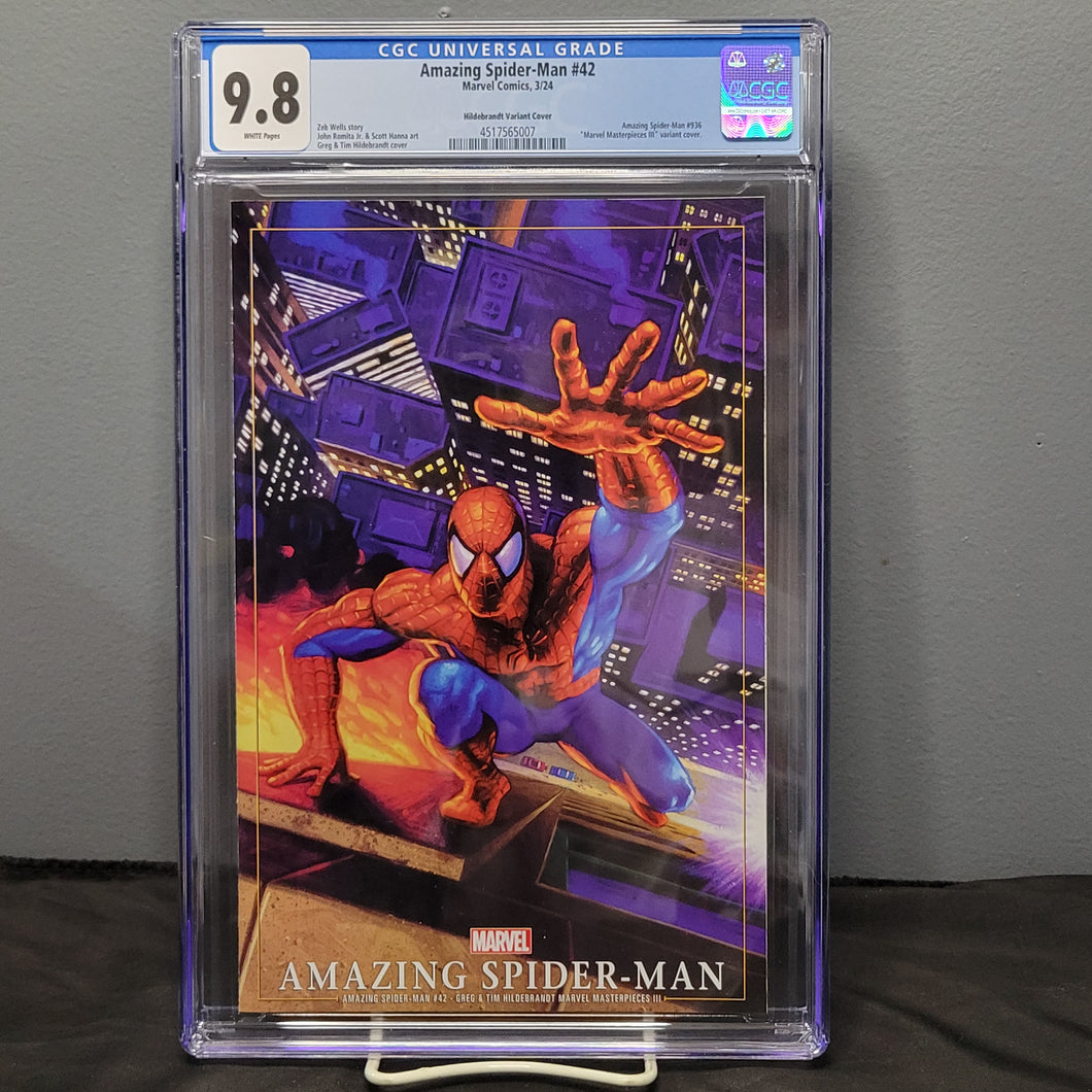 Amazing Spider-Man #42 Hildebrandt Variant CGC 9.8