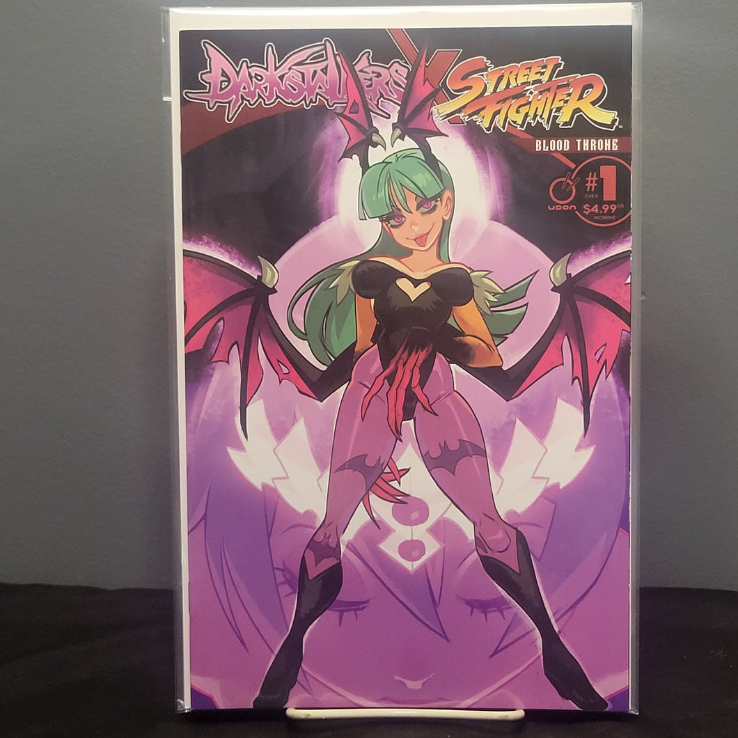 Darkstalkers X Street Fighter Blood Throne #1 Ahad Variant