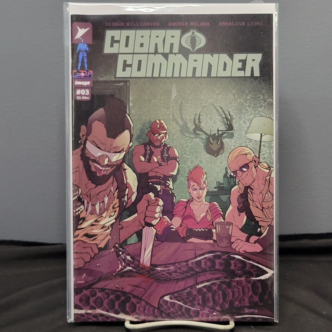 Cobra Commander #3 1:50 Kerschl Variant