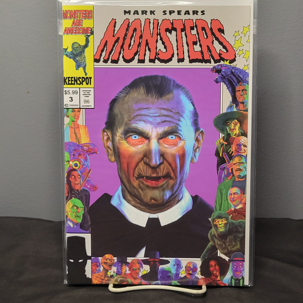 Mark Spears Monsters #3 Dracula Variant