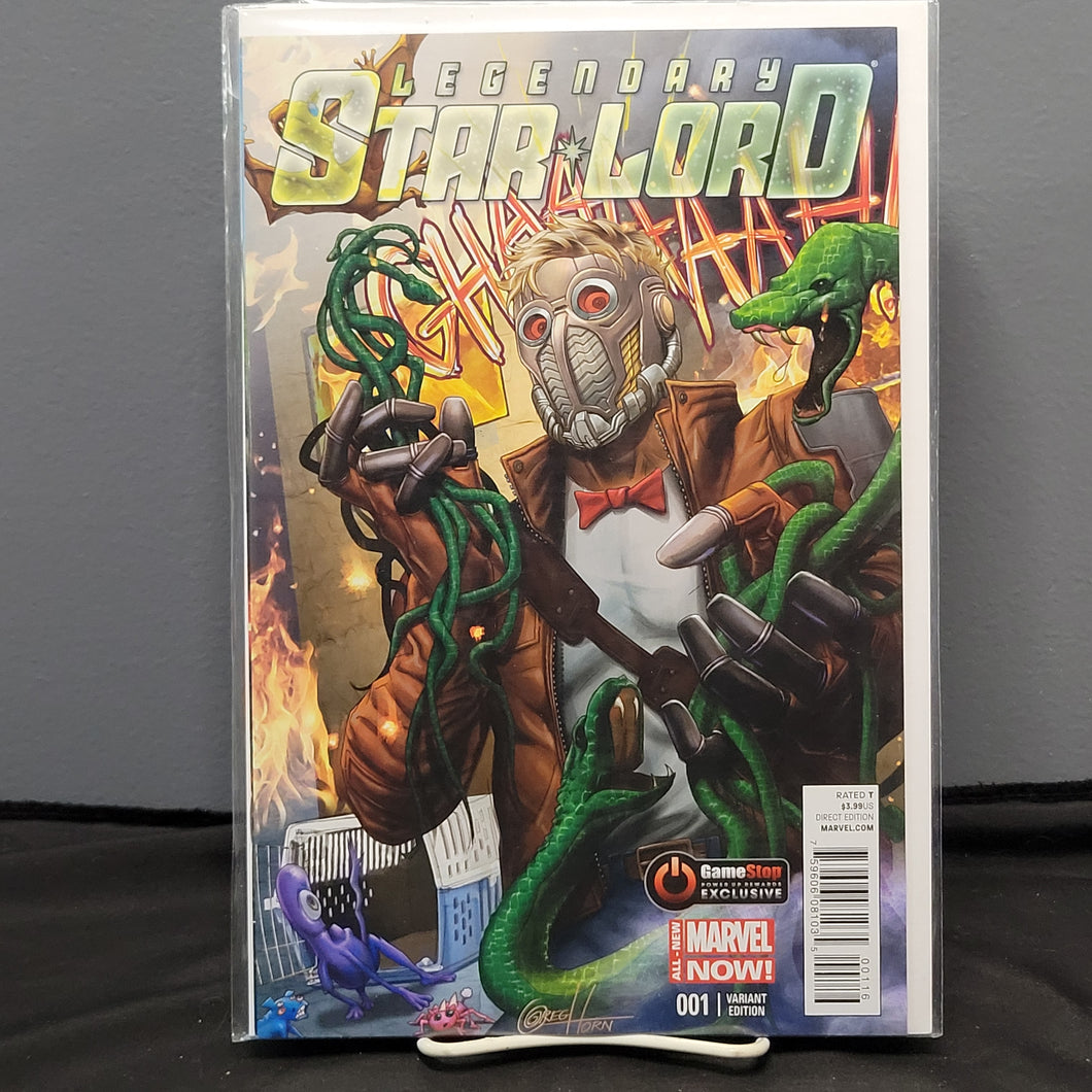 Legendary Starlord #1 Gamestop Horn Variant