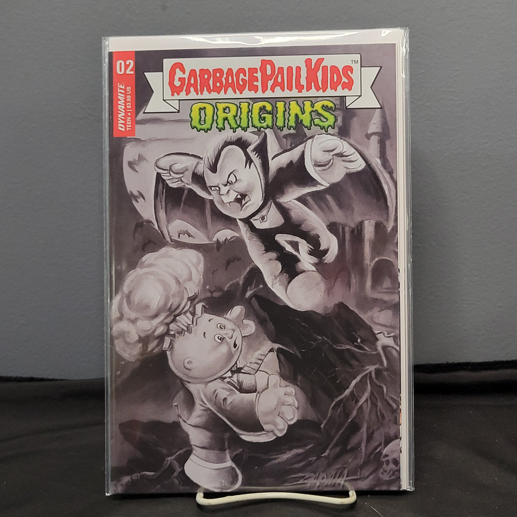 Garbage Pail Kids Origins #2 1:7 Zapata Variant