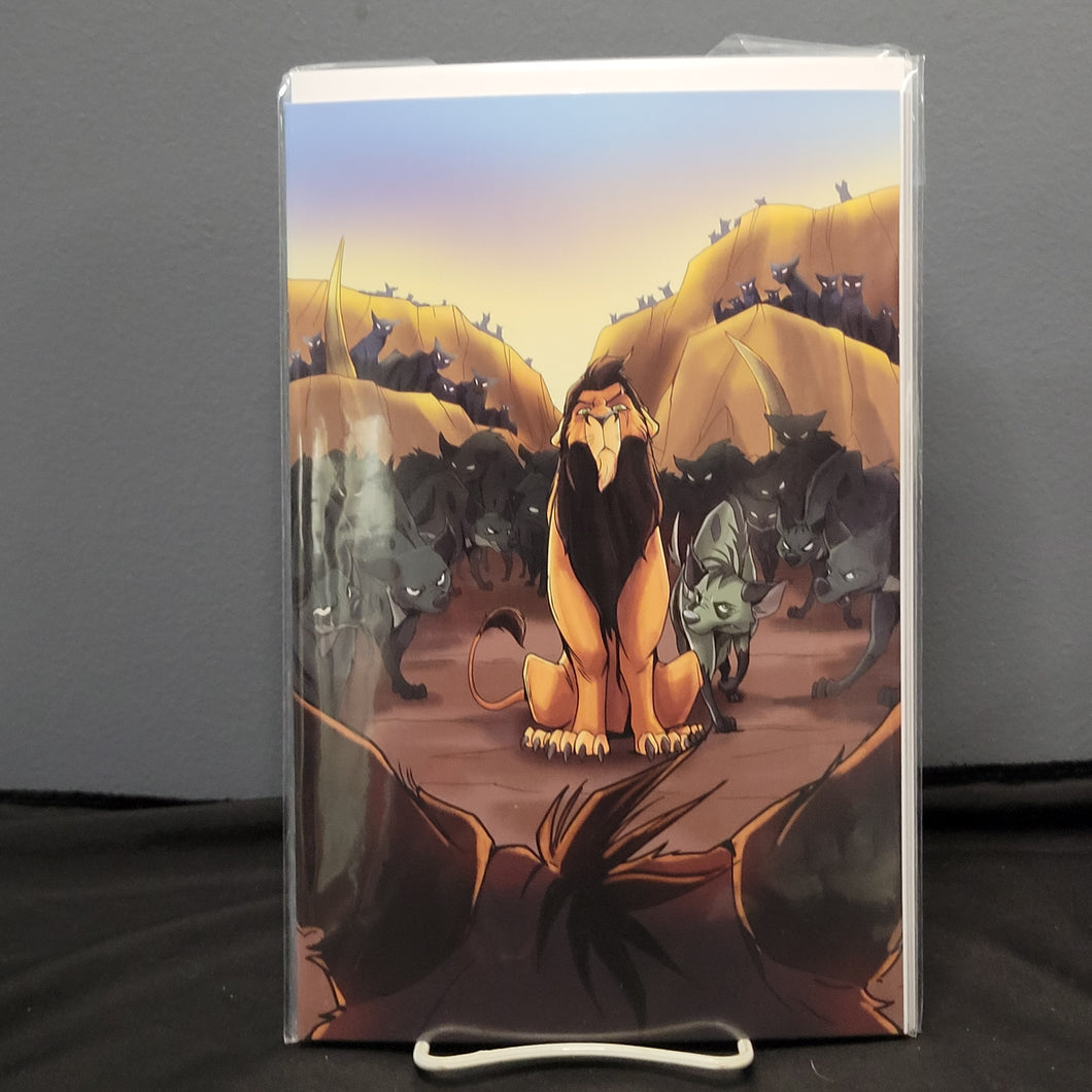 Disney Villains Scar #3 1:15 Fraley Variant