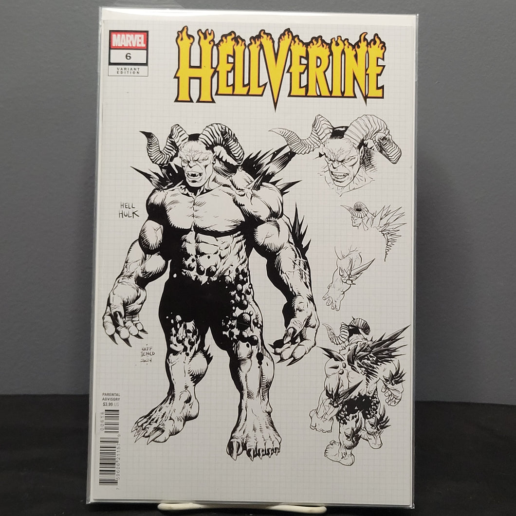 Hellverine #6 1:10 Ienco Variant