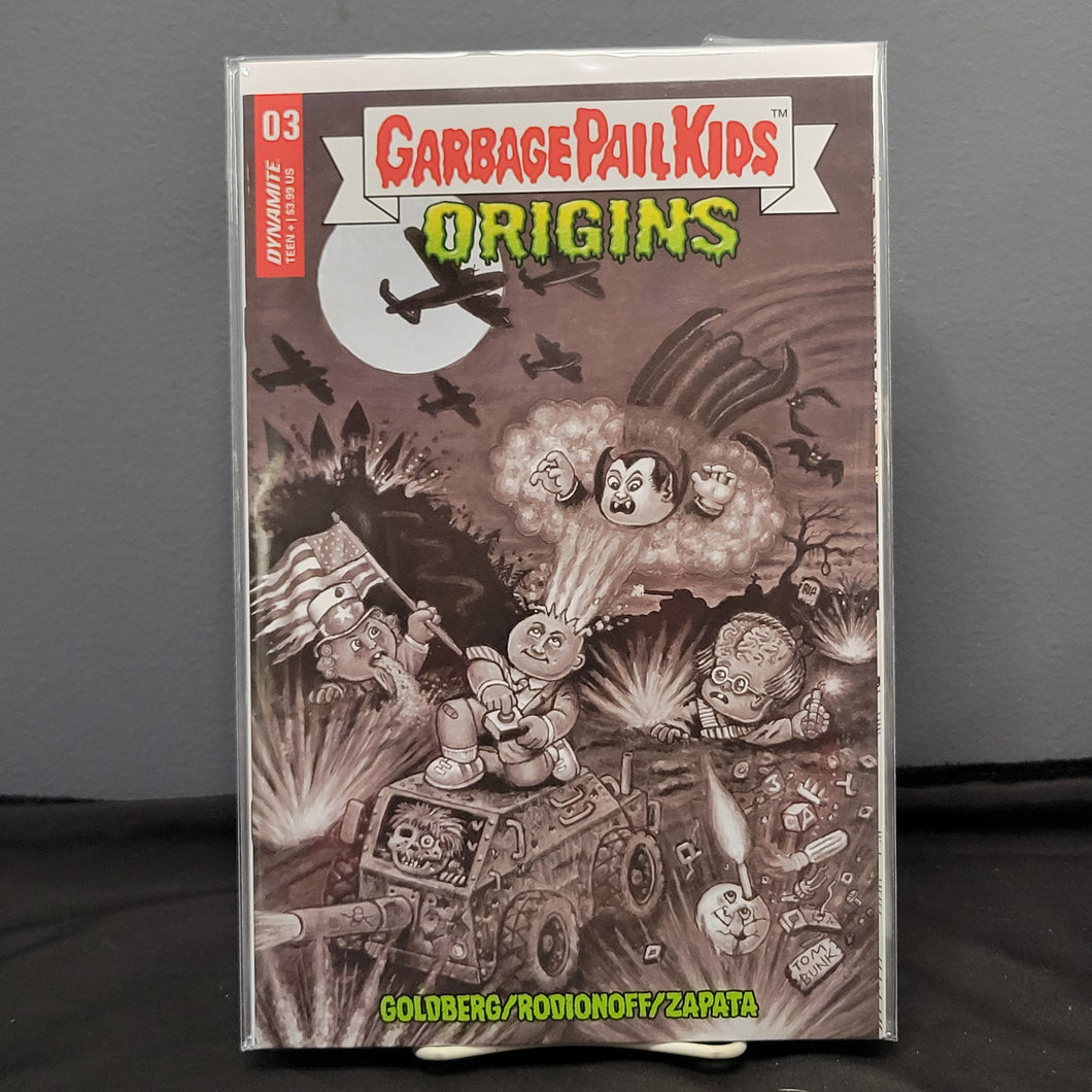 Garbage Pail Kids Origins #3 1:20 Bunk Variant