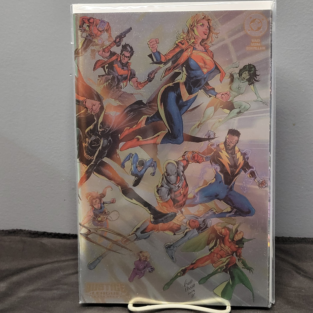 Justice League Unlimited #2 Ossio Etched Foil Variant