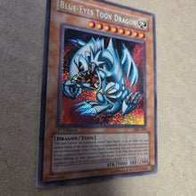 Load image into Gallery viewer, Konami Blue-Eyes Toon Dragon Magic Ruler MRL-000 1st Ed Secret Rare Holo EN

