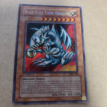 Load image into Gallery viewer, Konami Blue-Eyes Toon Dragon Magic Ruler MRL-000 1st Ed Secret Rare Holo EN
