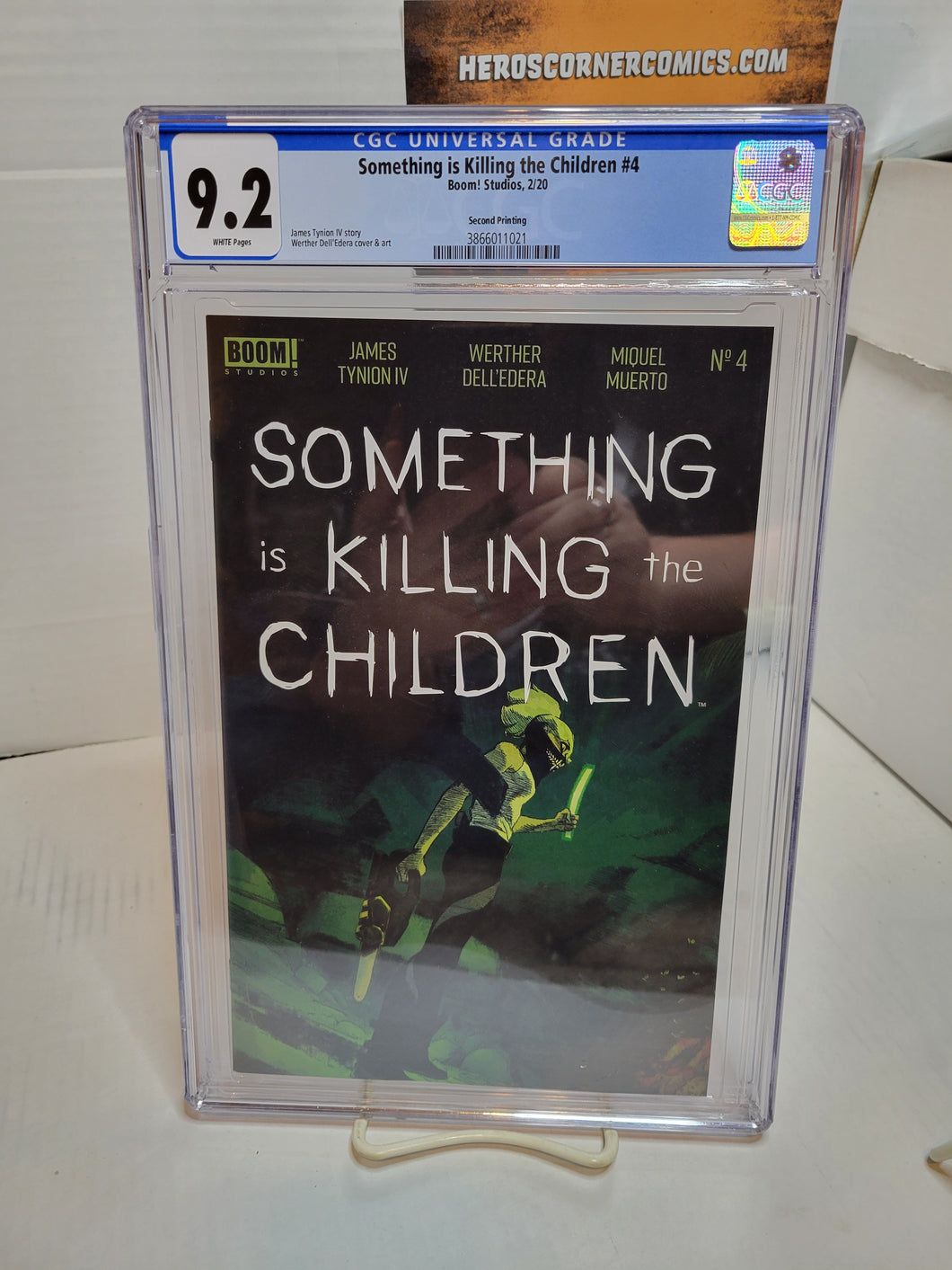 Something is Killing the Children 4 2nd print CGC 9.2
