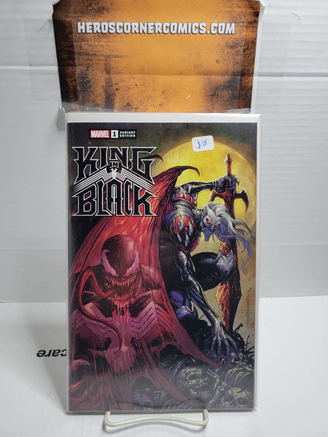King In Black 1 Kirkham Variant