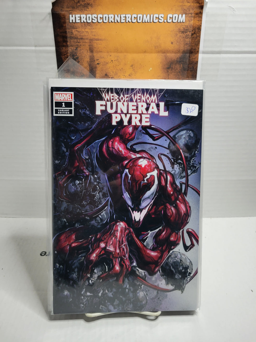 Web Of Venom Funeral Pyre 1 Crain Variant